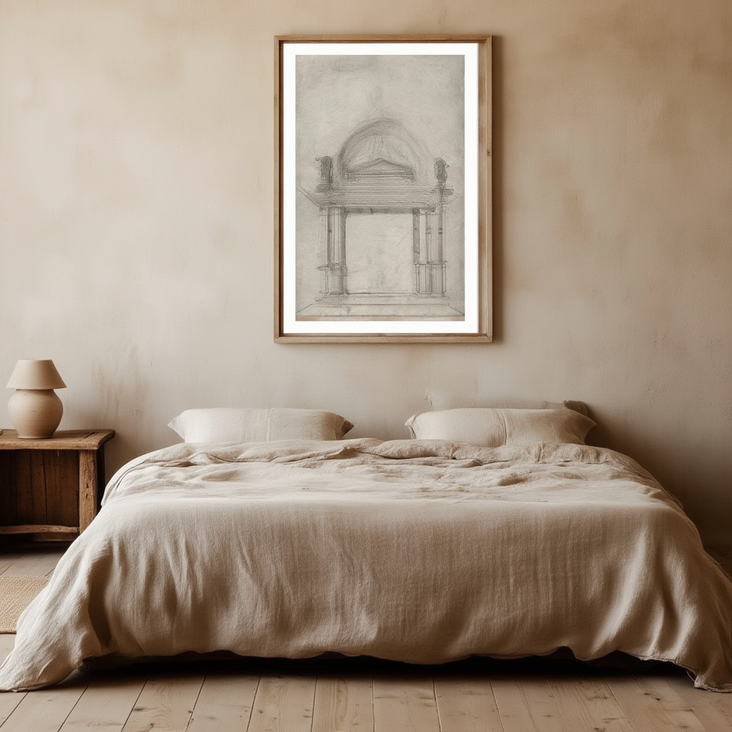 Victorian Birdcage Illustration – Vintage Ornamental Wall Art Print