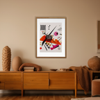 Orange by Wassily Kandinsky – Abstract Modern Art Print