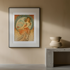 The Arts by Alphonse Mucha – Art Nouveau Poster Print - Hakyarts