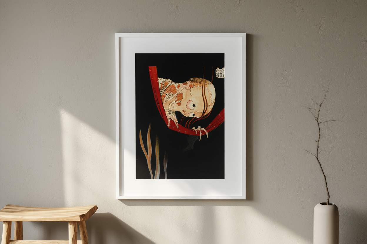 Hokusai – The Ghost Kohada Koheiji - Iconic Ukiyo-e Japanese Art Print