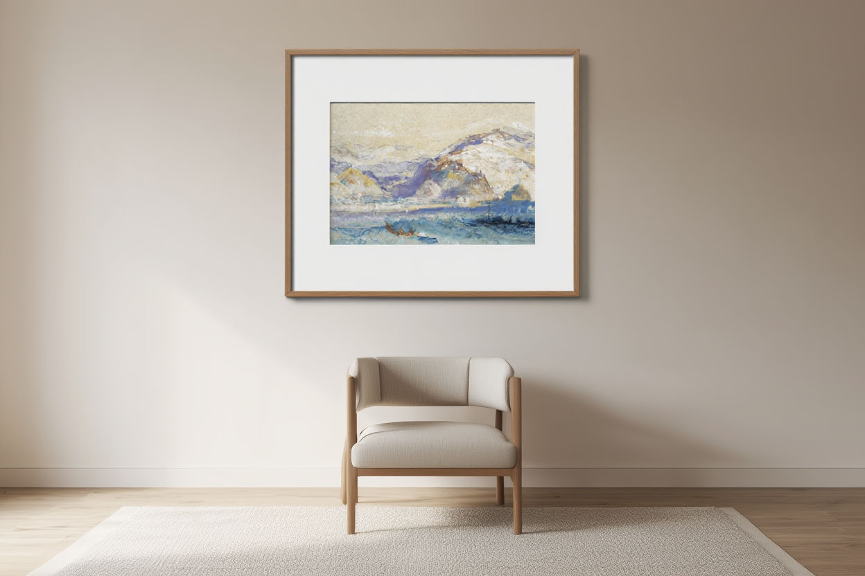 William Turner - Genoa from the Sea