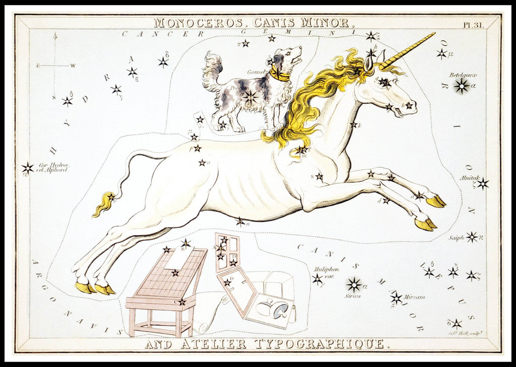 Monoceros, Canis Minor, and Atelier Typographique - Hakyarts