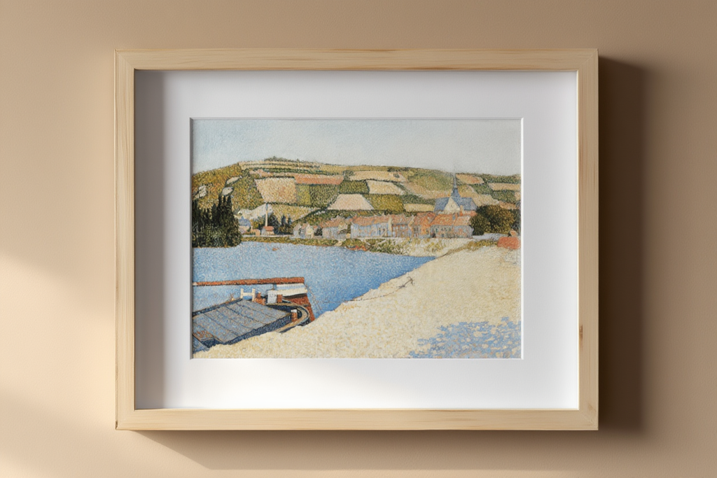 Paul Signac  - Les Andelys 'Côte d'Aval'