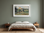 Le Moulin sur la Couleuvre à Pontoise – Paul Cézanne Poster | Post-Impressionist Landscape Art Print
