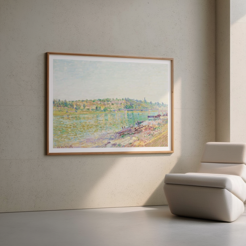 Alfred Sisley - Les Coteaux De La Celle-Sous-Moret