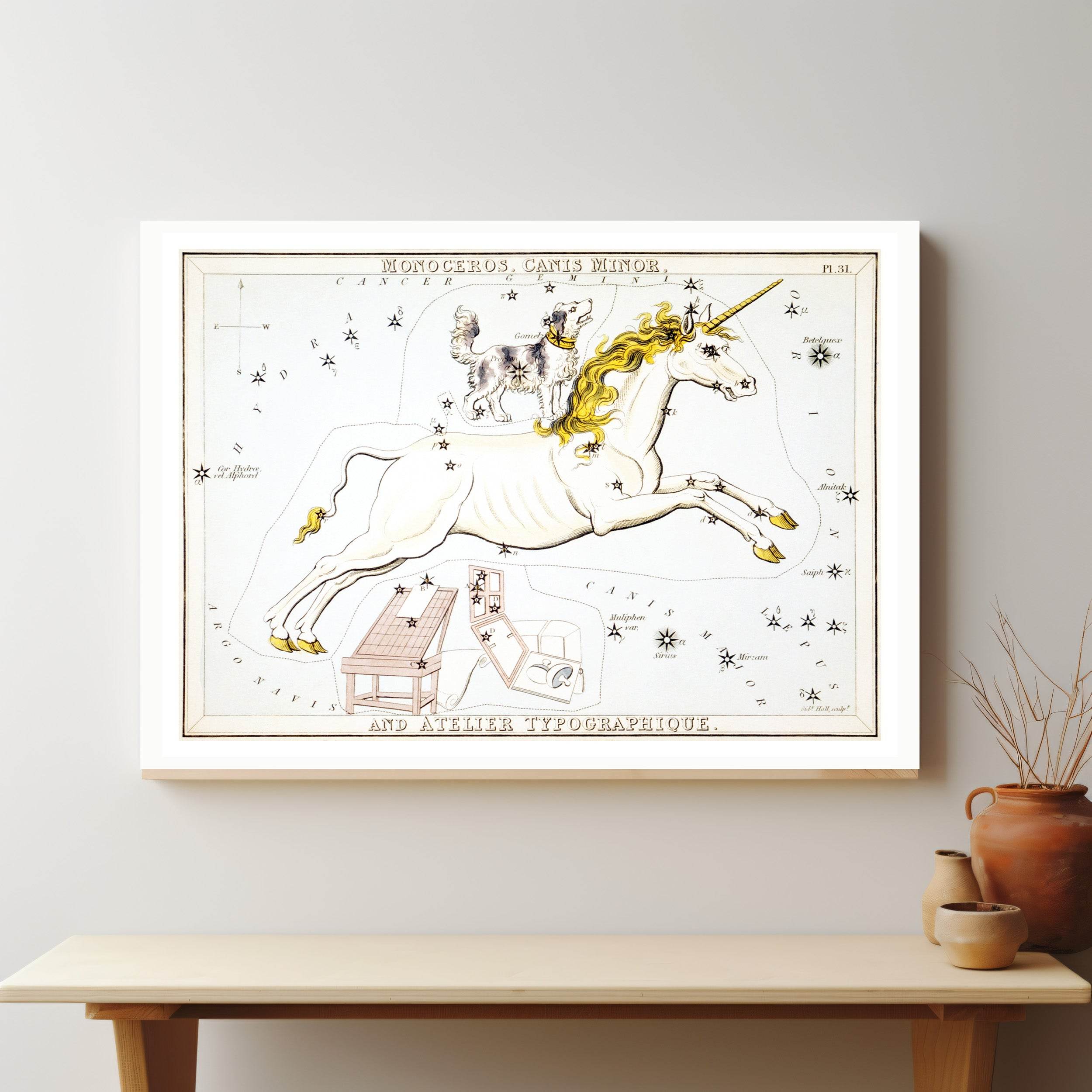 Monoceros, Canis Minor, and Atelier Typographique - Hakyarts