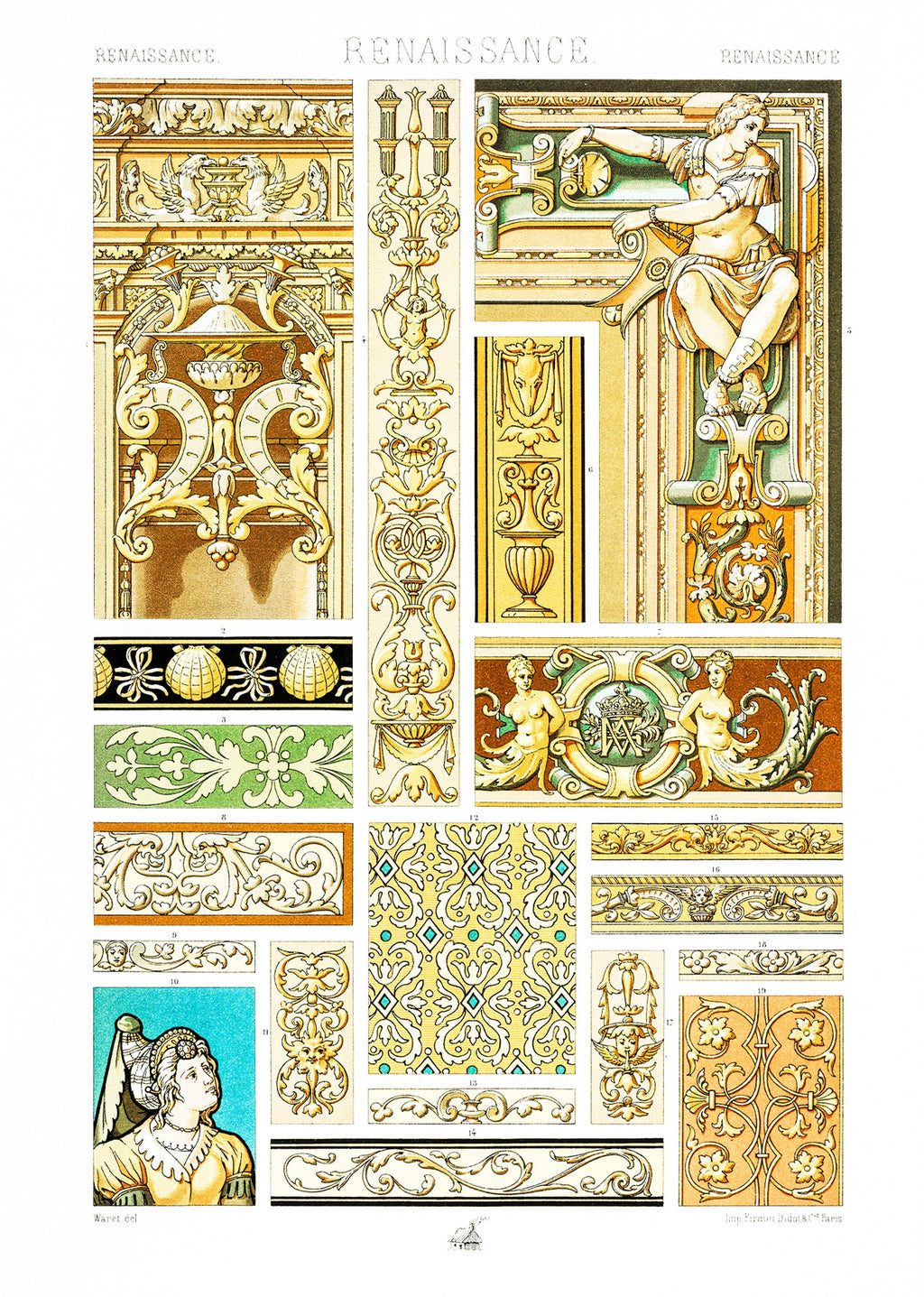 Illustration from L’ Ornement Polychrome - Hakyarts