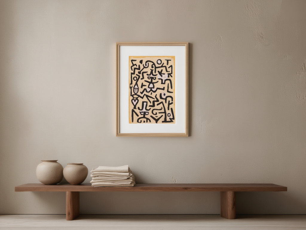 Paul Klee - Comedians' Handbill