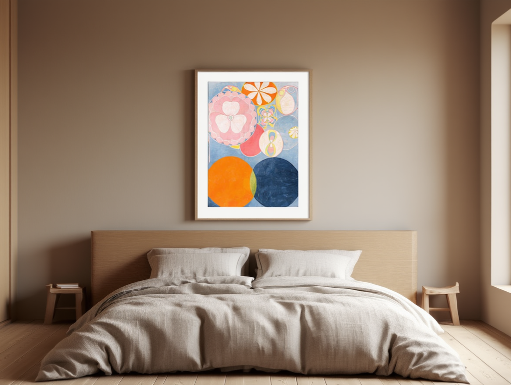 Hilma af Klint – The Ten Largest No. 2 Childhood – Abstract Spiritual Art Print