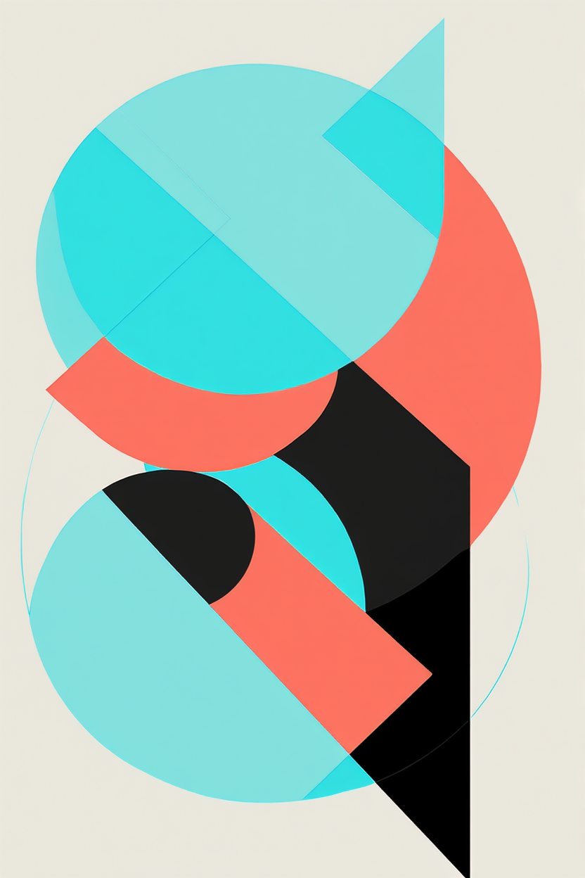 László Moholy-Nagy – 4 Modernist Prints | Abstract Geometric Art Collection