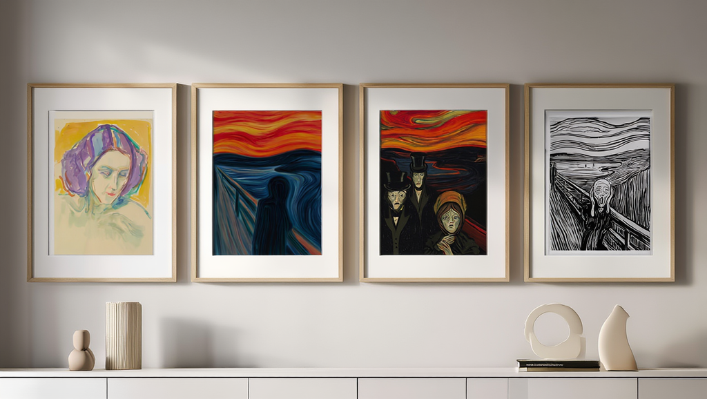 Edvard Munch – Mix & Match | 4 Prints