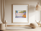 Golfe Juan – Paul Signac Poster | Neo‑Impressionist Coastal Art Print