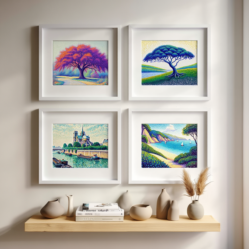 Paul Signac – Coastal Harmony Collection 4 Prints Mix & Match