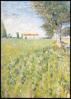 Farmhouse in a Wheat Field