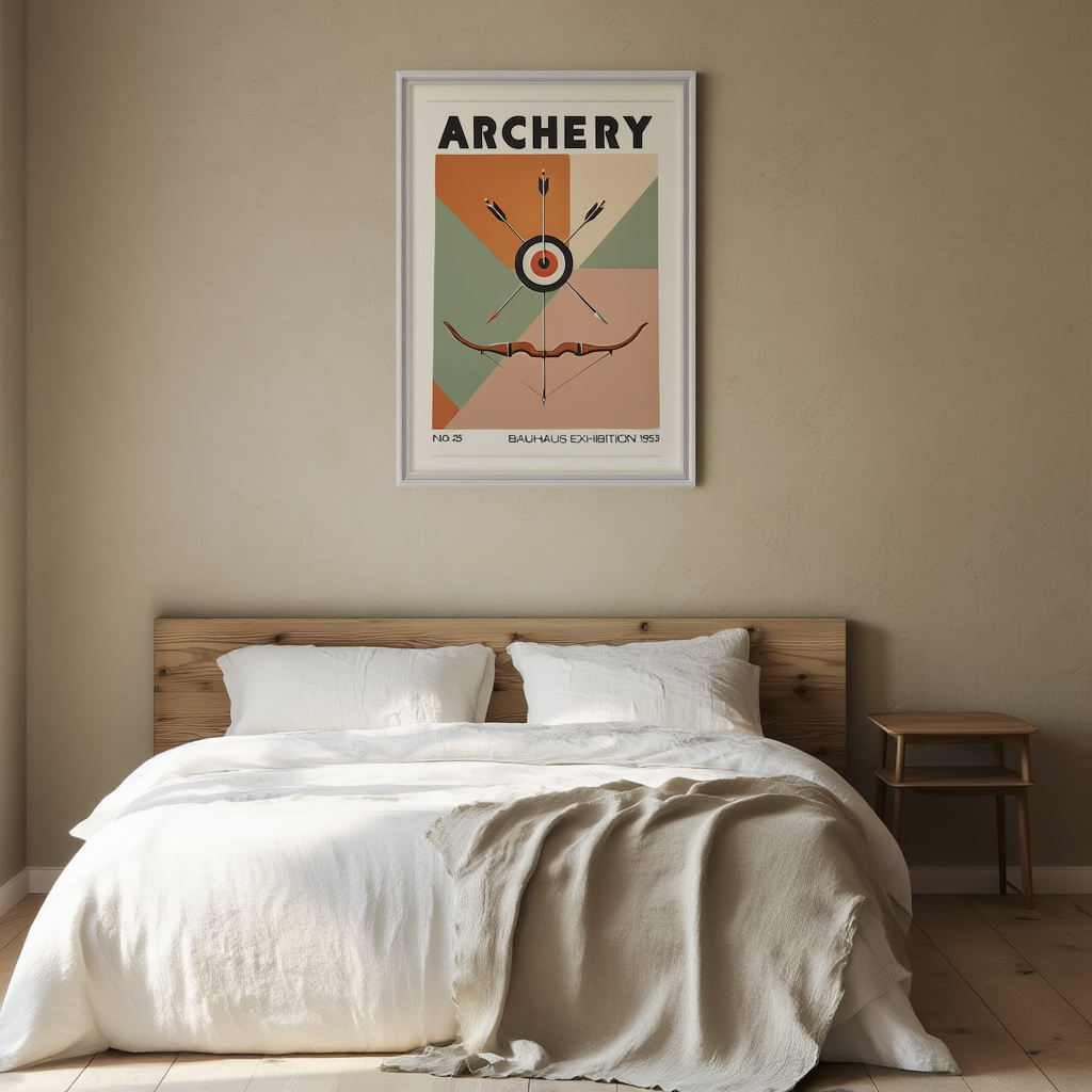 Archery — Sports Wall Art Print
