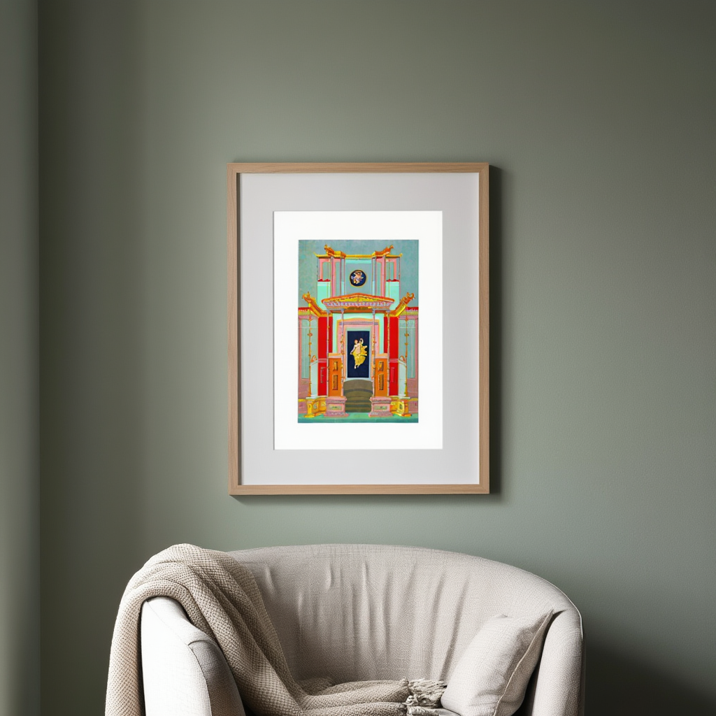 Greco-Romain by Auguste Racinet – Vintage French Historical Costume Art Print