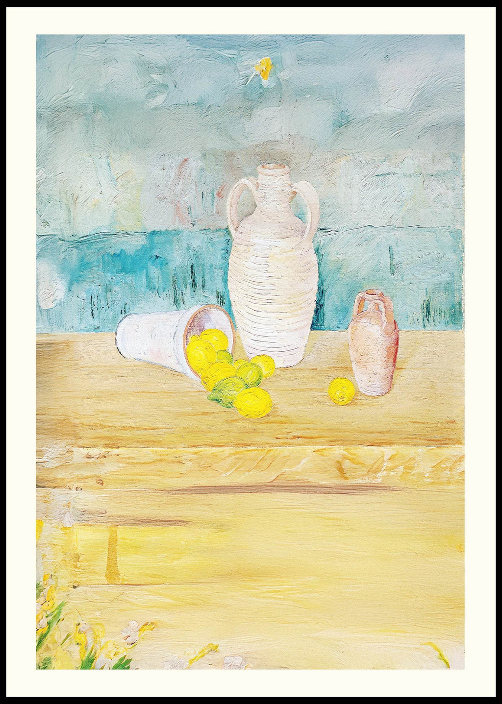 Still Life with Stone Jugs and Lemons - Hakyarts