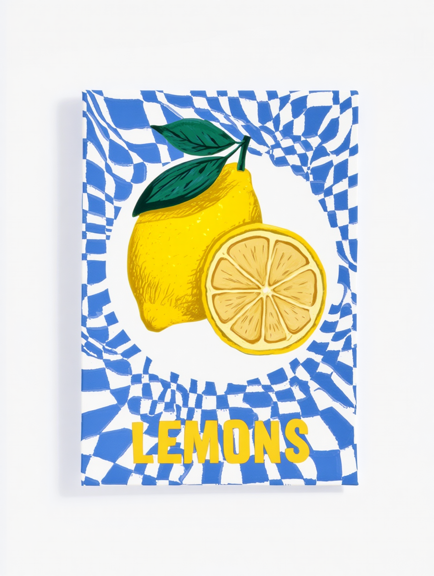 Colourful Electric Yellow – 5 Vibrant Prints for Home Décor