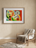 Rhythme, Joie de Vivre – Robert Delaunay, 1930 – Vintage Modernist Art Print