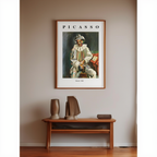 Pablo Picasso – Pierrot - Iconic Blue Period Art Print