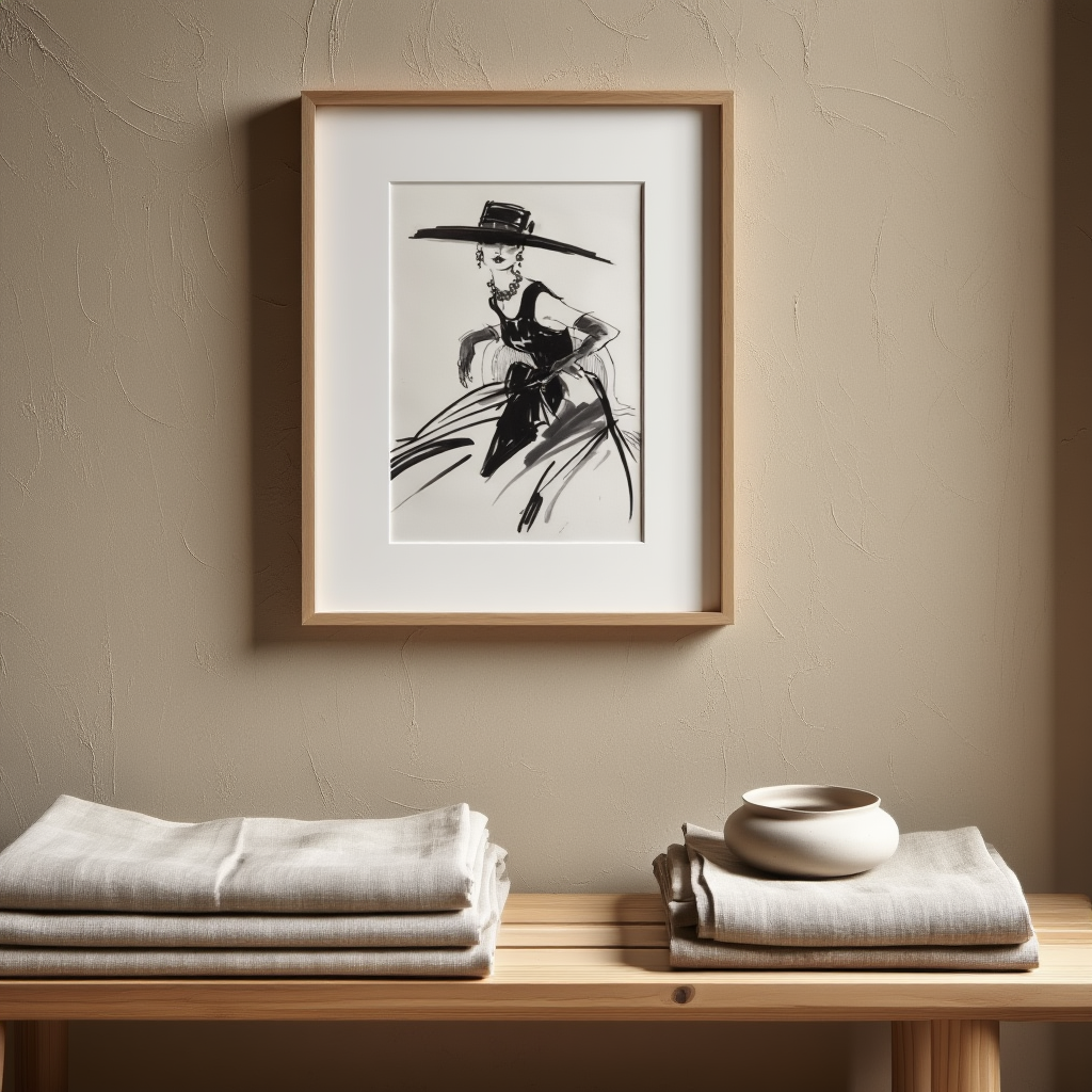 Vintage Fashion Poster