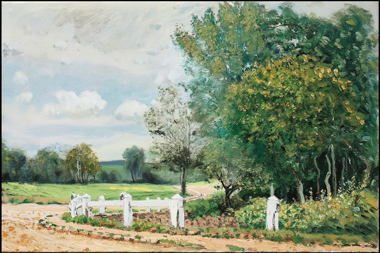 Alfred Sisley - La Route De Verrières