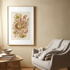 Nepenthaceae “Kannenpflanzen” by Ernst Haeckel – Scientific Botanical Art Print