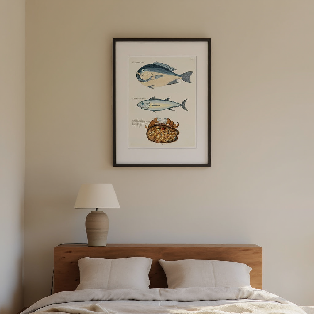 Poissons, Plate 36 by Louis Renard – 18th-Century Natural History Illustration Art Print