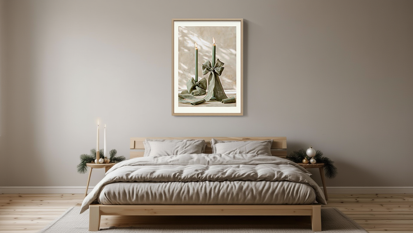 Elegant Sage – Candles Single Print