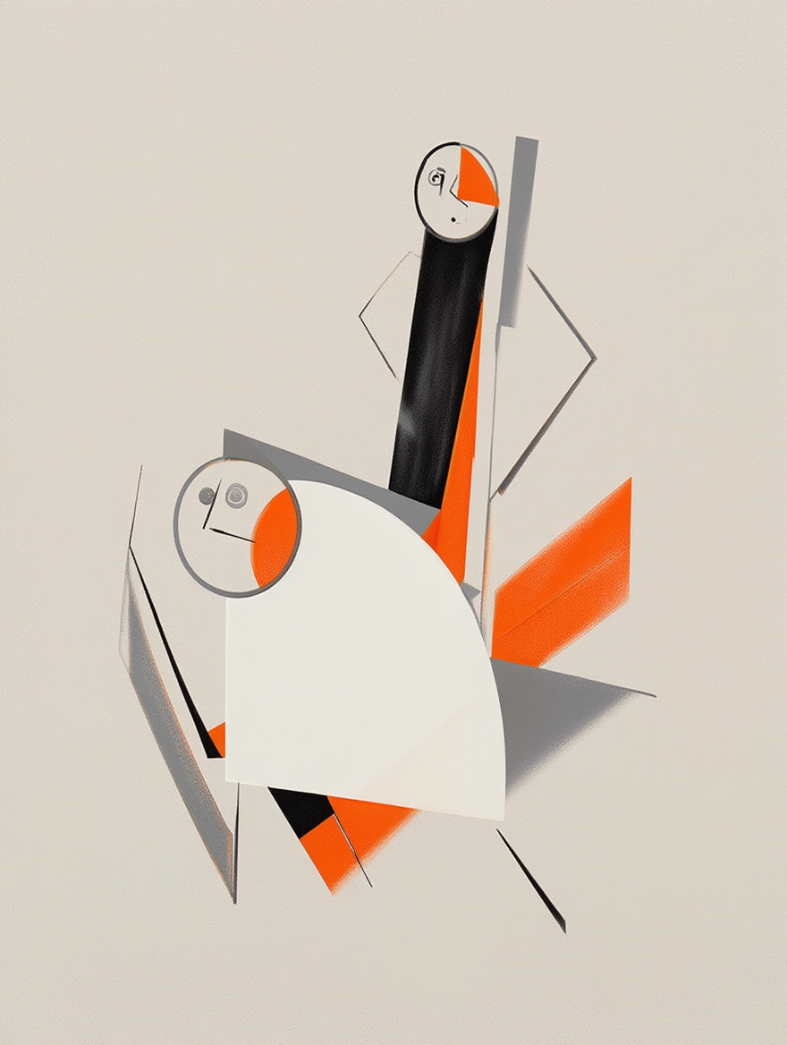 El Lissitzky – 3 Modernist Prints | Geometric Art Collection