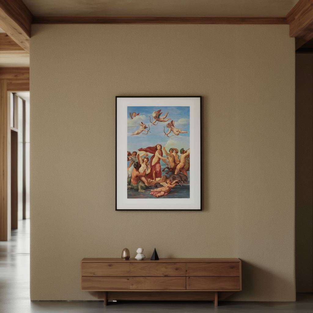 The Triumph of Galatea – Classical Mythological Figurative Art Print