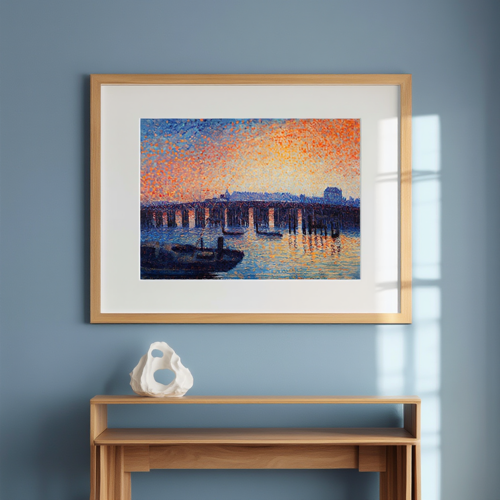 Camille Pissarro - Old Chelsea Bridge