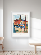 St Mary with Houses and Chimneys by August Macke – Expressionist Art Print