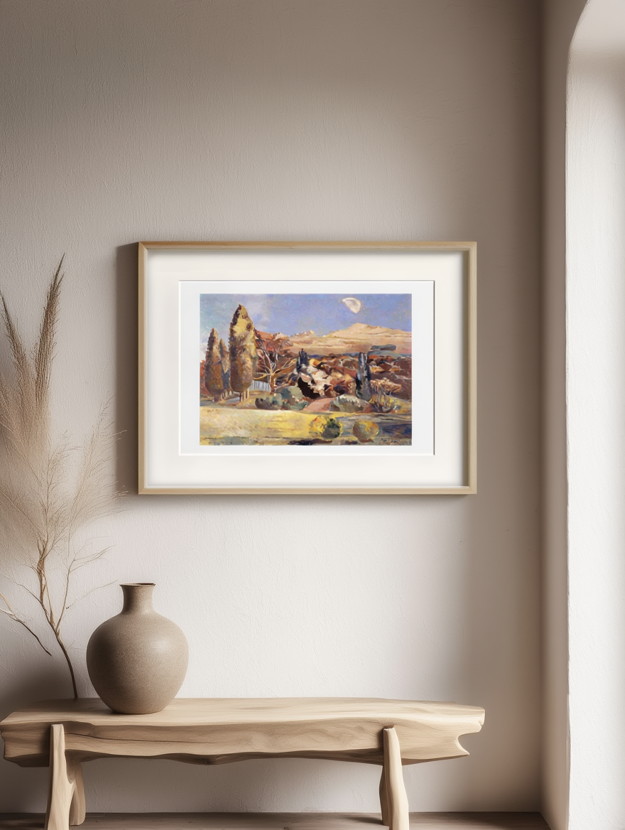 Paul Nash - Landscape of the Moon’s First Quarter