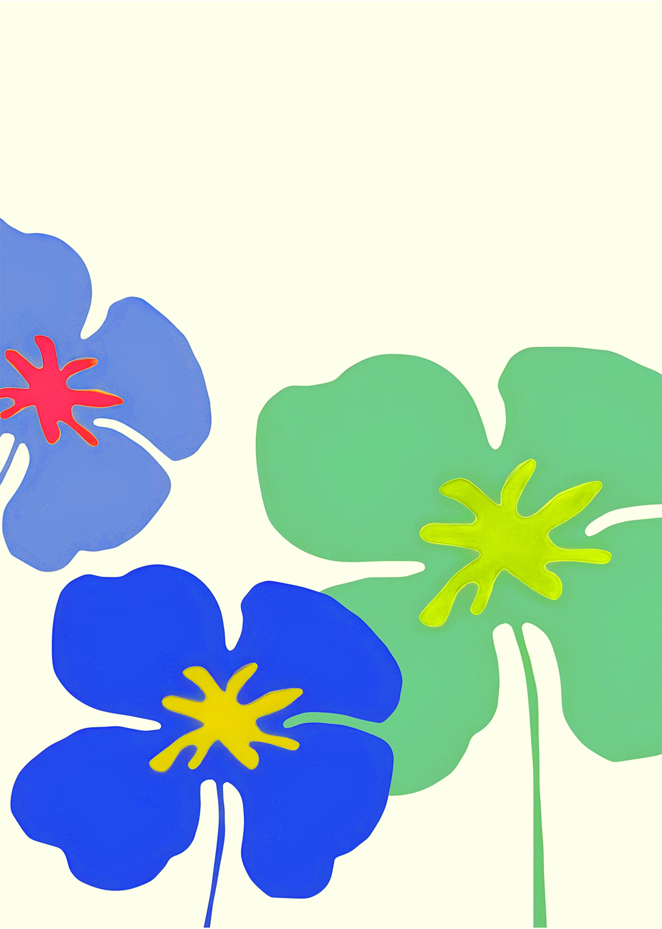 Blue Hyacinth Flower Art Print