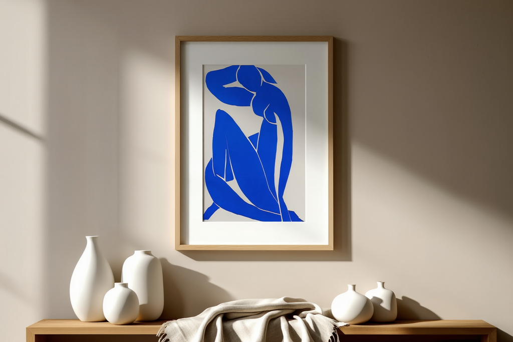 Henri Matisse – Blue Nude II Poster | Modern Art Print for Home Decor
