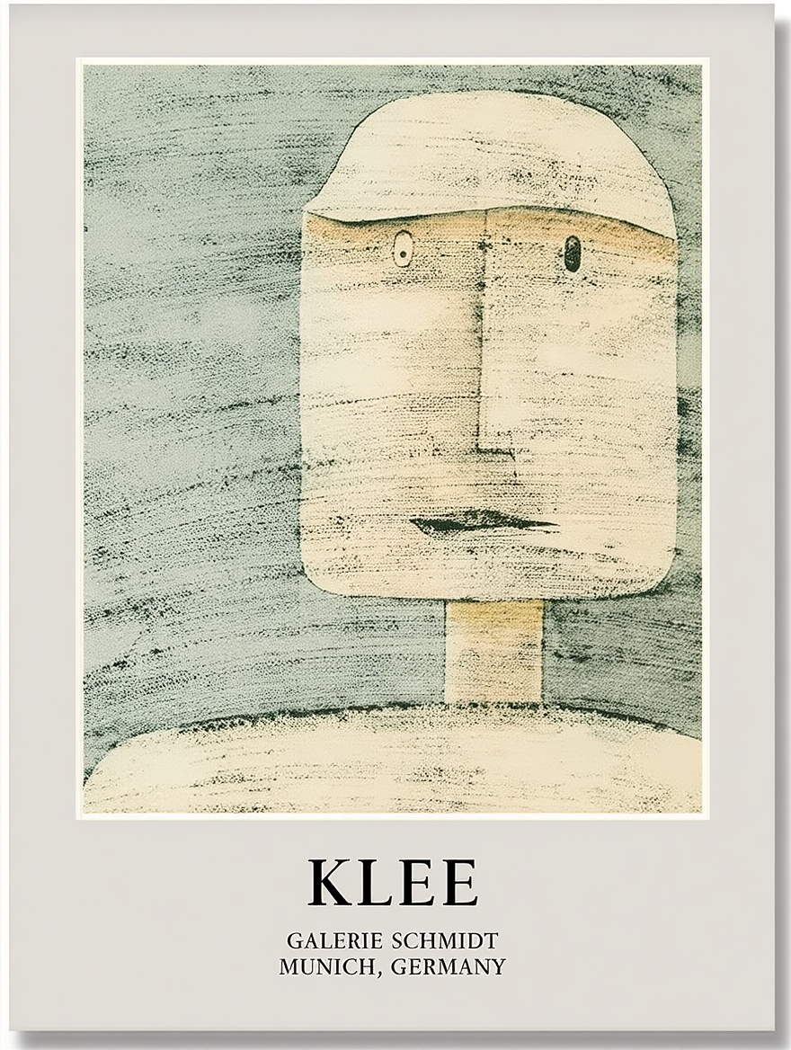 Paul Klee Modern Abstract Wall Art – Minimalist Colorful Canvas Prints, Mix & Match 9 Designs, Home & Bedroom Decor