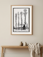 Winter Poster by Julie de Graag, 1920 – Botanical Art Print - Hakyarts