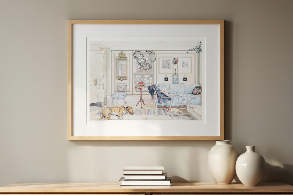 Carl Larsson – Lathörnet | Vintage Art Print