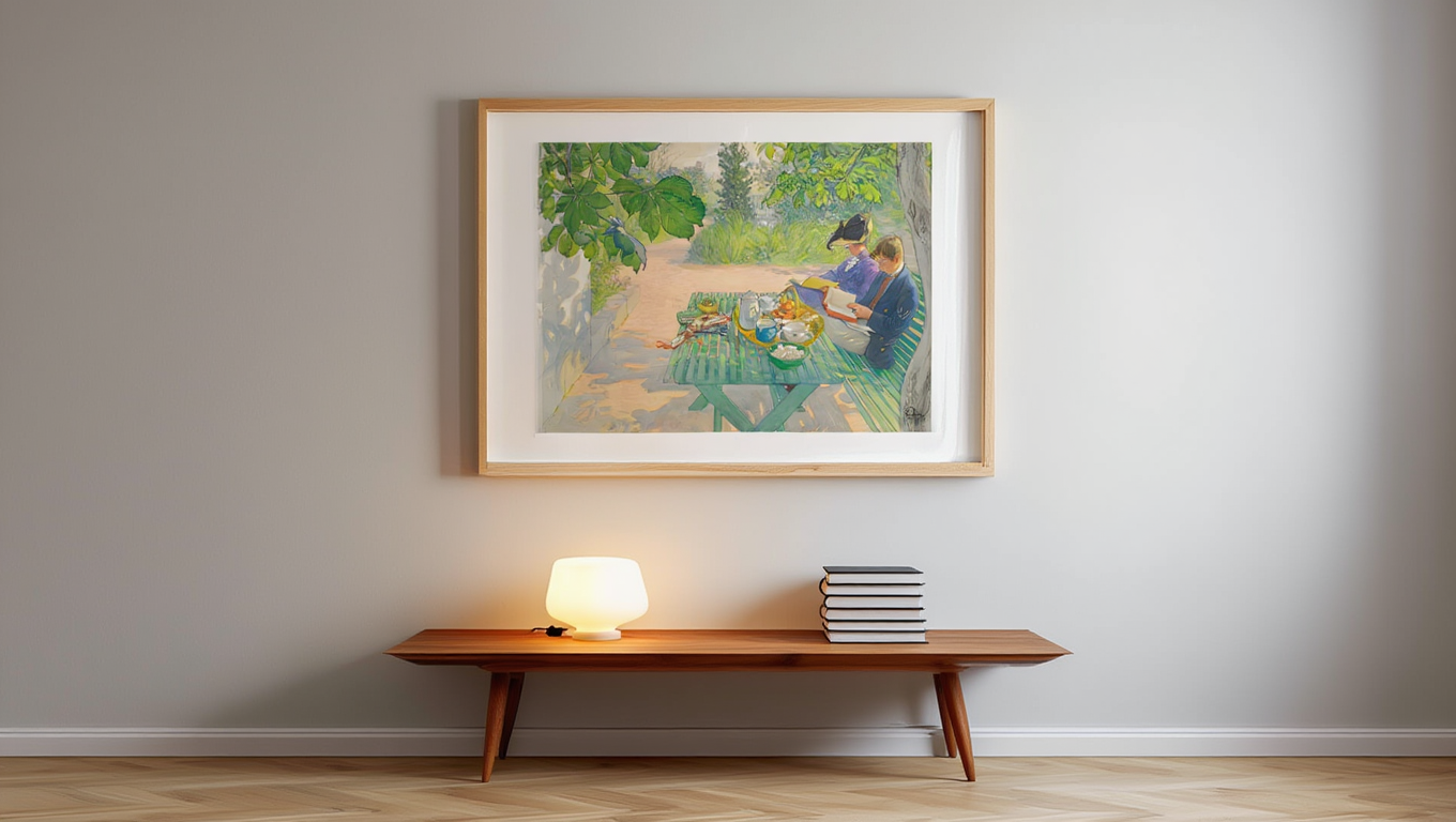 Holiday Reading – Carl Larsson (1916) | Classic Art Print