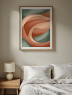 Geometric Bloom – Colorful Geometric Art Print - Hakyarts