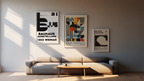 Bauhaus 1923 Exhibition Poster Bundle – Office Set of 3 - Hakyarts