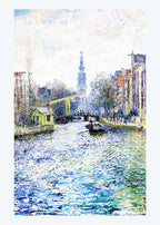 Canal in Amsterdam