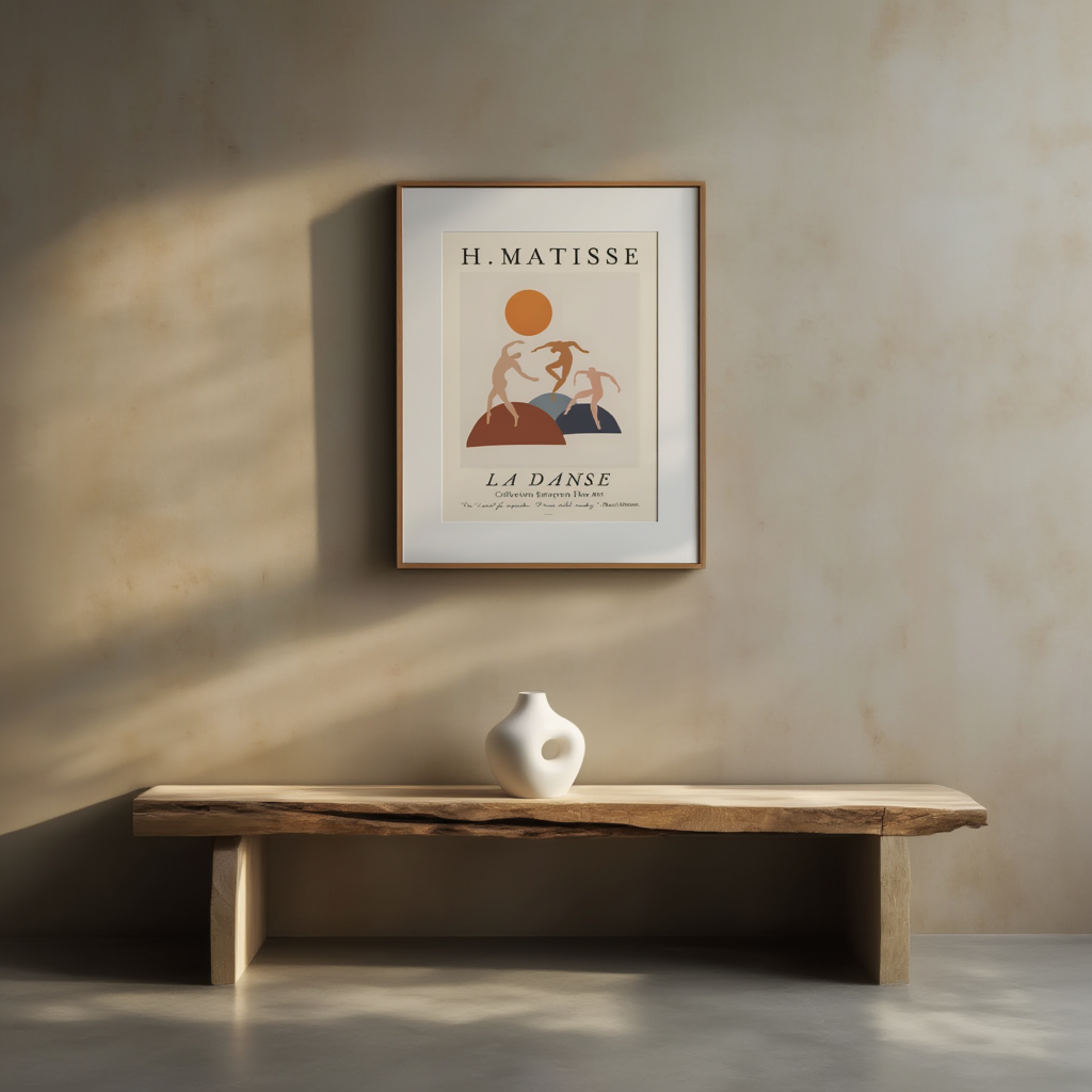 Vintage Matisse Woman Portrait Print