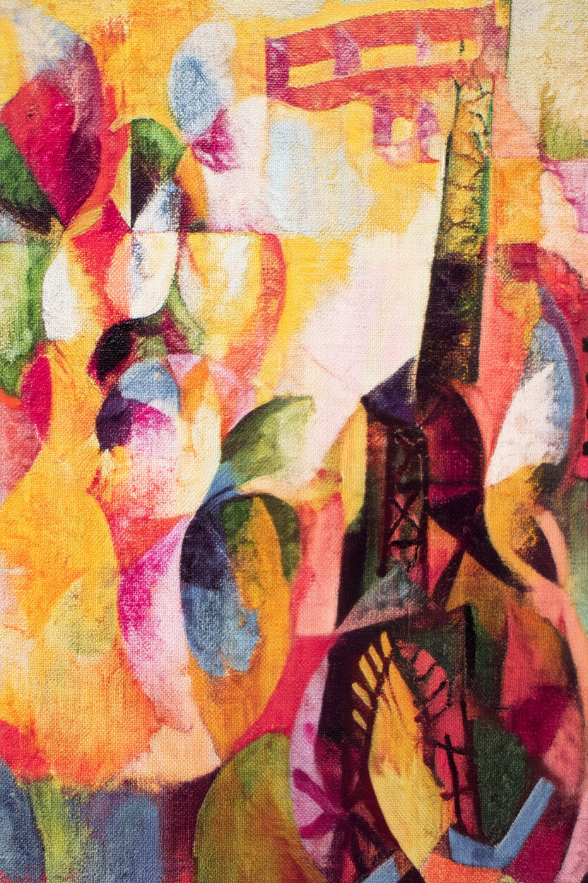 Sun, Tower and Airplane – Robert Delaunay – Vintage Modernist Art Print