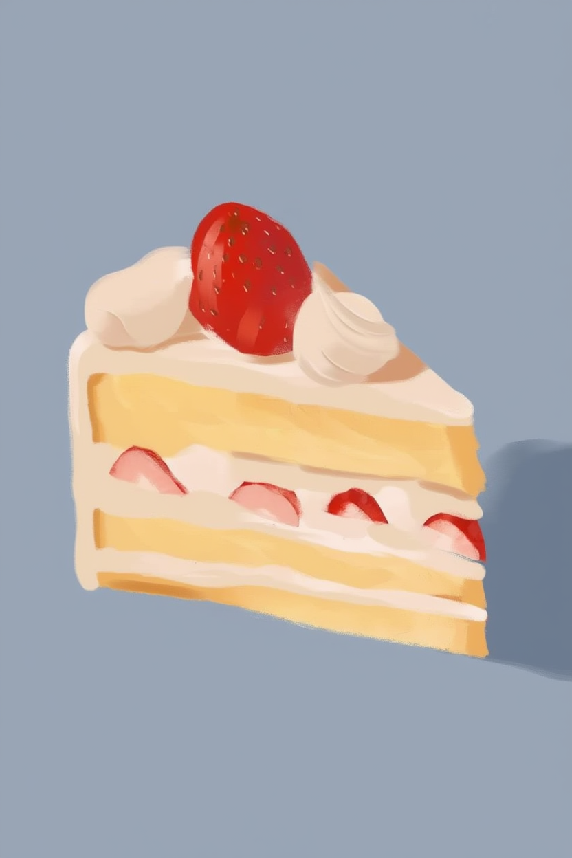 Sweet Layers – Pastry Perfection – Dessert Art Print