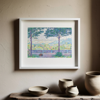 Terrasse de Meudon – Paul Signac Poster | Neo‑Impressionist Landscape Art Print