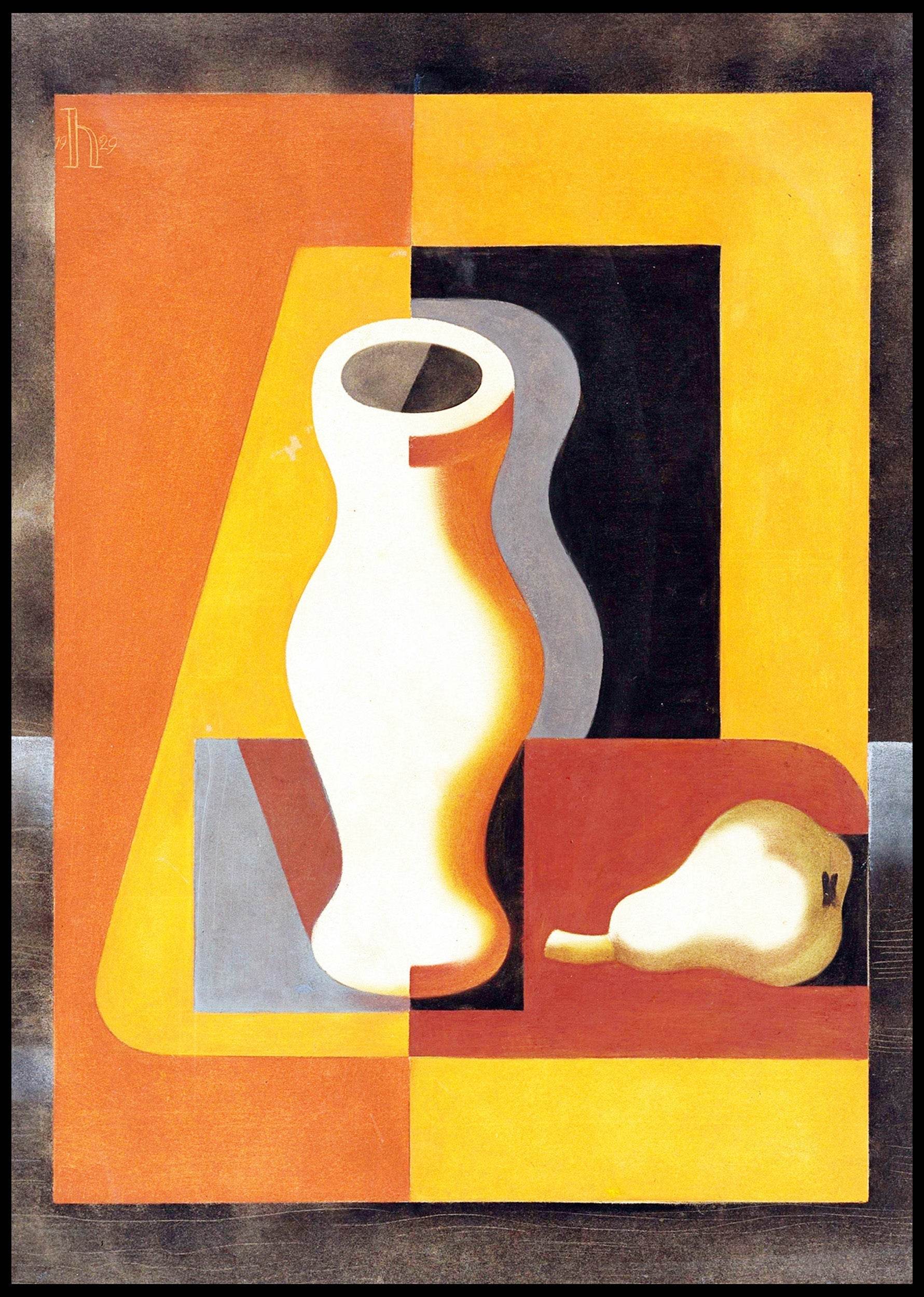 Still Life with Jug and Pear - Hakyarts