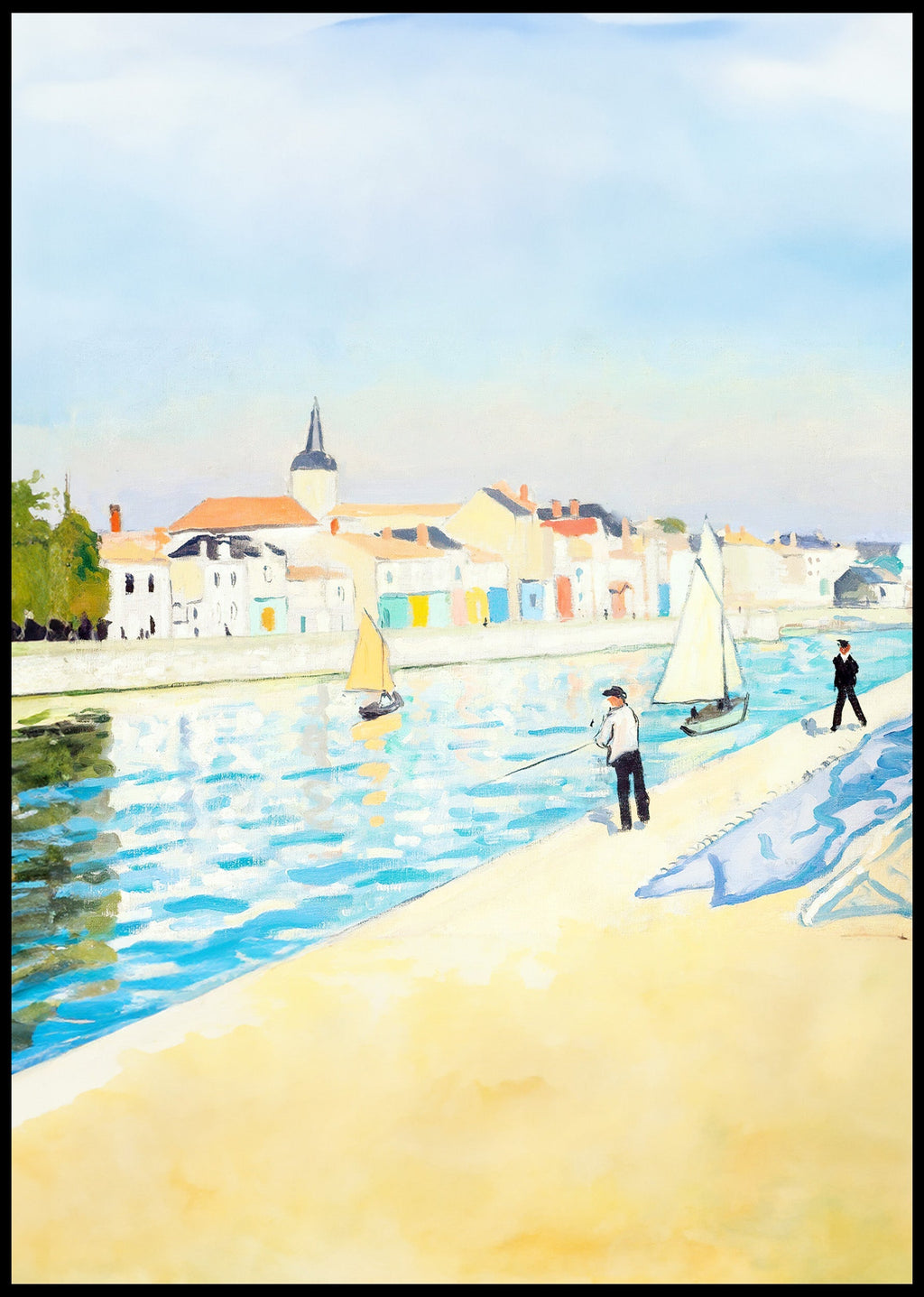 Les Pêcheurs À La Ligne, La Chaume