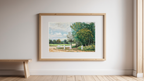La Route de Verrières – Alfred Sisley Poster | Impressionist Landscape Art Print - Hakyarts